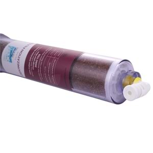 10'' Tekrar Doldurulabilir Şeffaf Shell Kap ( PUROLİTE MB 400 MİXPED REÇİNE DOLU )